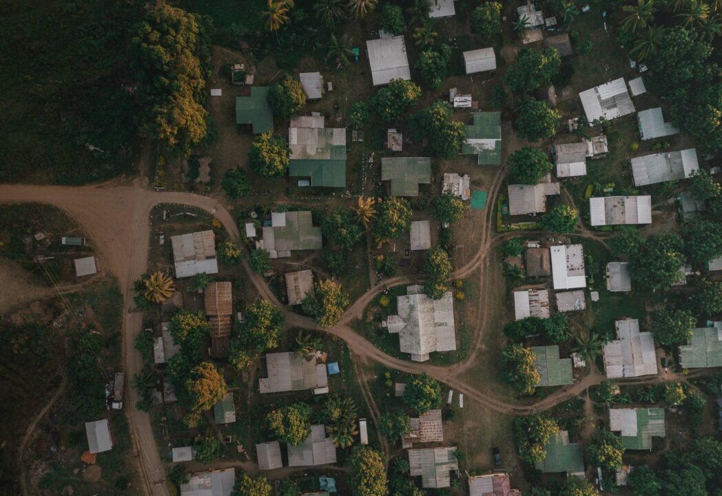 Village from above